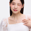 卡蒂罗KADER   幸运铃兰花项链  925银铃兰丝带结甜美气质小众简约高级日常通勤百搭锁骨链 幸福铃兰花流苏约会首饰 商品缩略图2