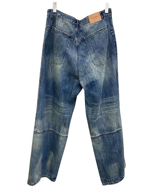 男款刺绣水洗牛仔裤长裤la004 商品图1