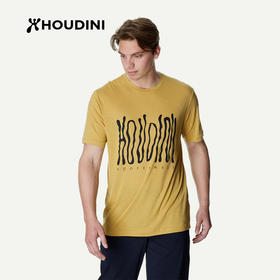 HOUDINI 胡丁尼 Tree Message Tee 树语 男款速干短袖T恤231024/840049