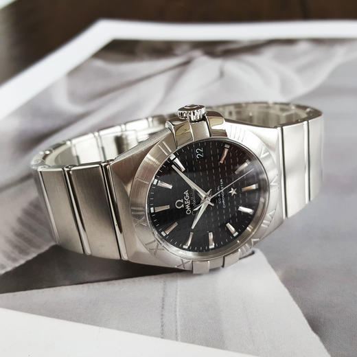 【95新】OMEGA欧米茄123.10.35.20.01.002自动机械日期显示35MM（男款）星座系列精钢200426NJS23 商品图4