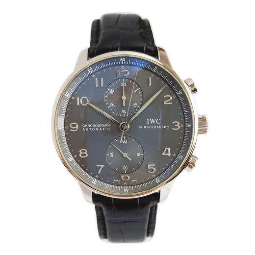 【95新】IWC万国IW371431自动机械计时41MM（男款）葡萄牙系列 18k白金200426NJS24 商品图0