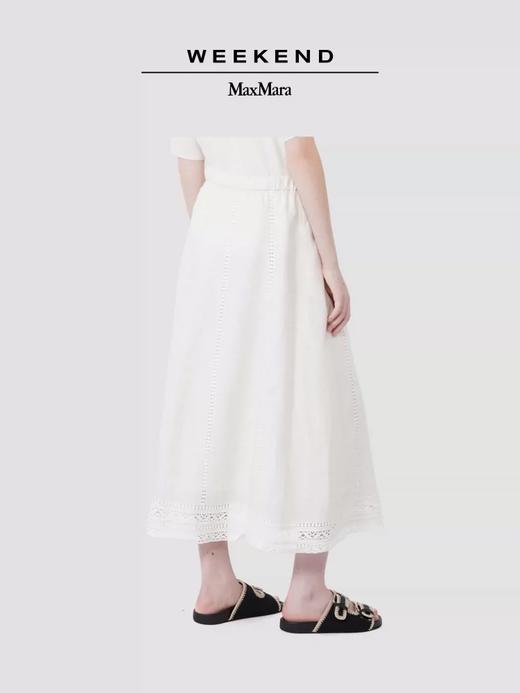 Weekend MaxMara 2026春夏新款女装亚麻宽松半身裙吊牌价4600元 商品图1