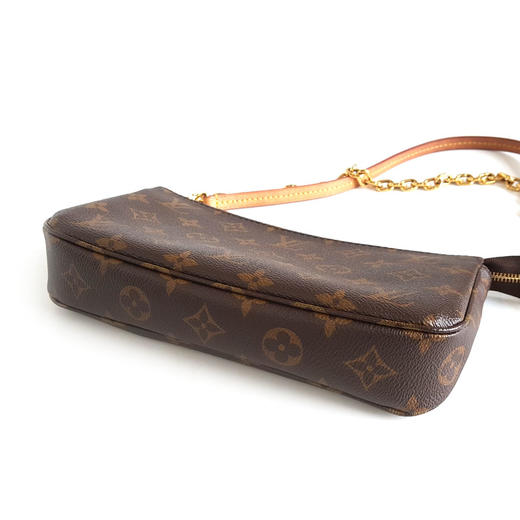 【95新】LV路易威登M82766老花新款双肩带大麻将腋下包链条单肩包女士210426HS13 商品图6