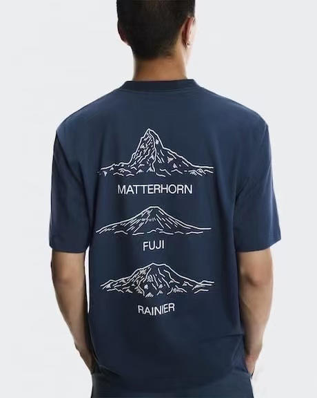 【lb1】羔端联名系列！情侣夏日棉质印花都市户外短袖T恤！！ 商品图0