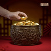 铜师傅《九龙聚宝盆》客厅桌面铜摆件 家居装饰工艺品 开业礼物 商品缩略图4