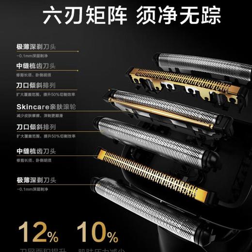 松下（Panasonic）大师新9系清洁中心电动剃须刀ES-PL6L0 商品图0
