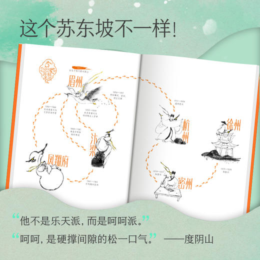 苏东坡全传（签章版）+冰箱贴 商品图1