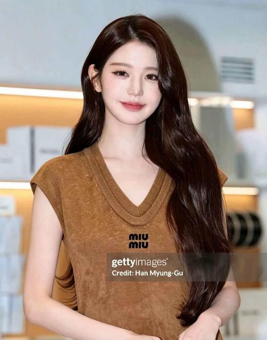 女款v领刺绣针织背心zo017 商品图3