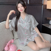 【GZ】无忧购满天星冰丝睡衣女夏季新款短袖套装可外穿家居服（截单后3-5天发货） 商品缩略图8