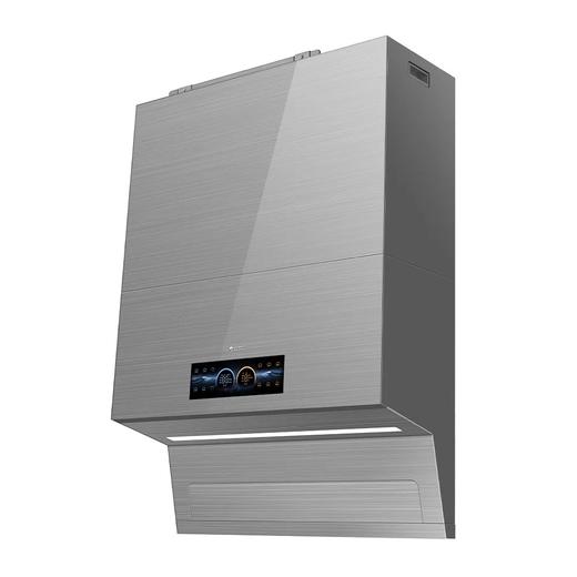 格力全能王冷烟机 一体集成 烟冷双强 CXW-350-J6M01-KF26 烟雨灰 商品图3