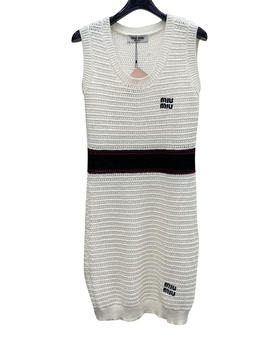 女款刺绣针织背心裙ba017