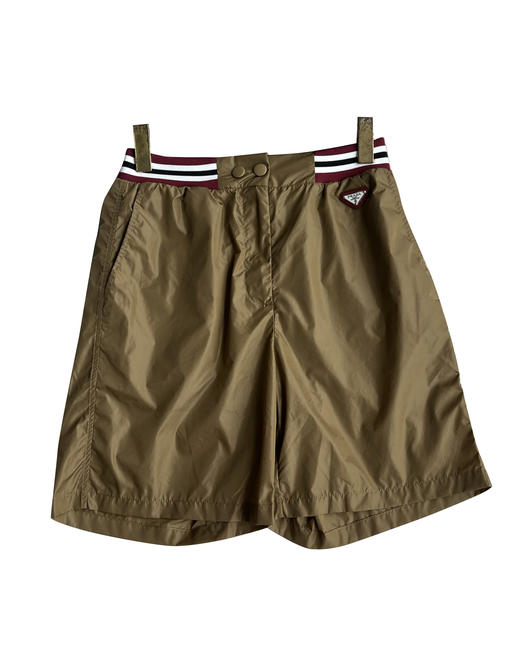 女款三角标休闲短裤 可配套装zo020 商品图0