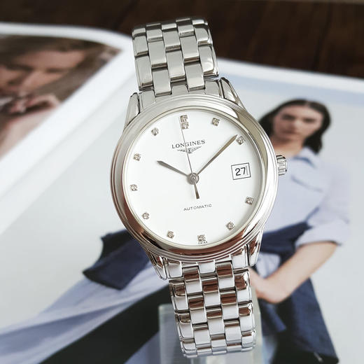【95新】LONGINES浪琴L4.774.4.27.6自动机械日期显示36MM（男款）经典系列 精钢170426TJ36 商品图3