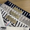 F042427万针刺绣工艺男士条纹休闲商务POLO衫夏季打底衫T恤 商品缩略图4