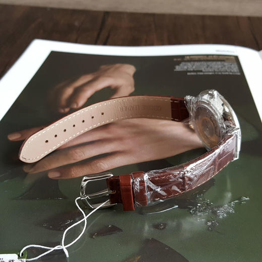 【99新】TITONI 梅花82718 S-ST-606自动机械机芯日期显示39MM（男款）Slenderline纤薄系列精钢160426NJ52 商品图6