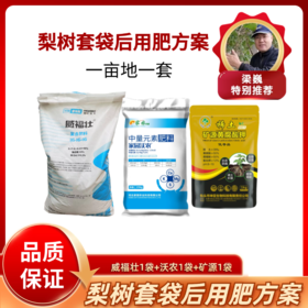 梨树套袋后用肥方案