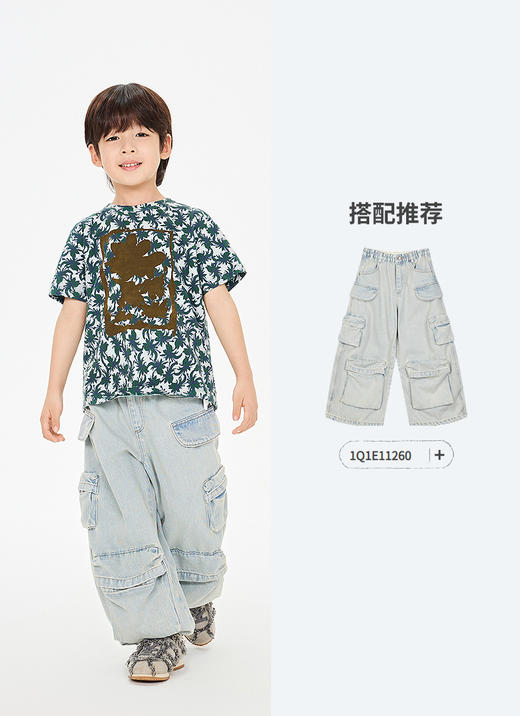 jnby  26年夏款  短袖T恤  1Q5111610 商品图6