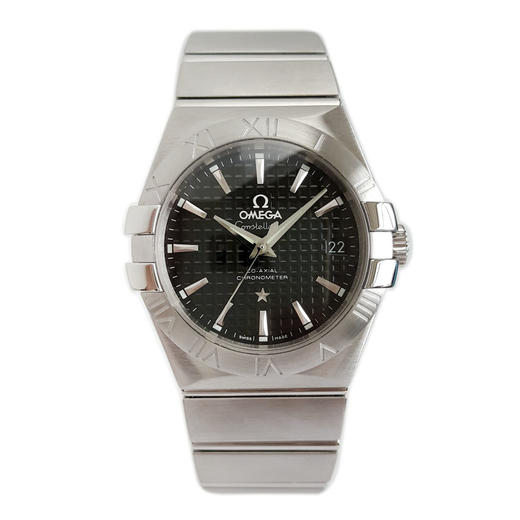 【95新】OMEGA欧米茄123.10.35.20.01.002自动机械日期显示35MM（男款）星座系列精钢200426NJS23 商品图0