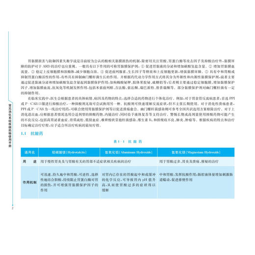 常见消化系统疾病药物使用手册 常见慢性病药物使用手册系列 郑骄阳 陶霞 侯幸赟 主编 药物手册 9787547876237上海科学技术出版社 商品图4