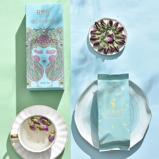 严选 | 花养花冻干玫瑰花蕾 60g/盒+桐乡胎菊 60g/盒 商品图5