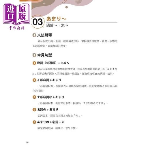 【中商原版】跟读学日检文法N3 跟讀學日檢文法N3 SHADOWING跟读法 快速掌握最高频率N3文法试题 附QR码线上音档随刷随听 商品图4