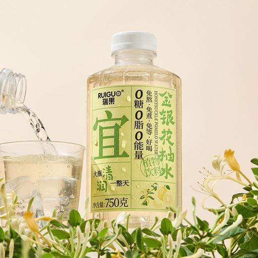 瑞果750g宜金银花柚水植物饮料 商品图5
