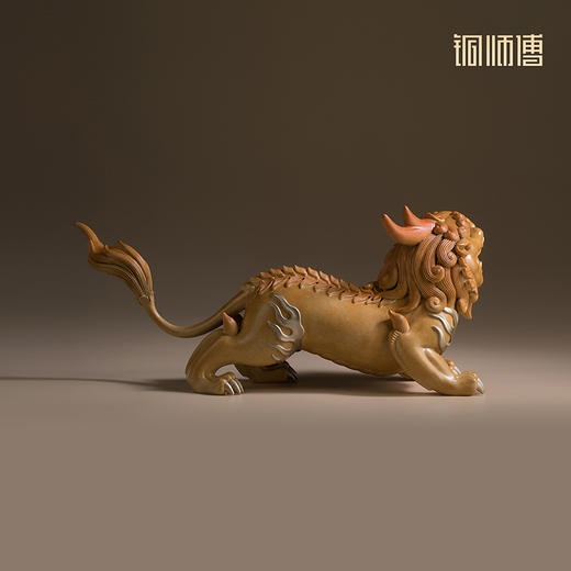 铜师傅《鸿运当头》客厅桌面铜貔貅摆件 家居装饰工艺品 商品图3