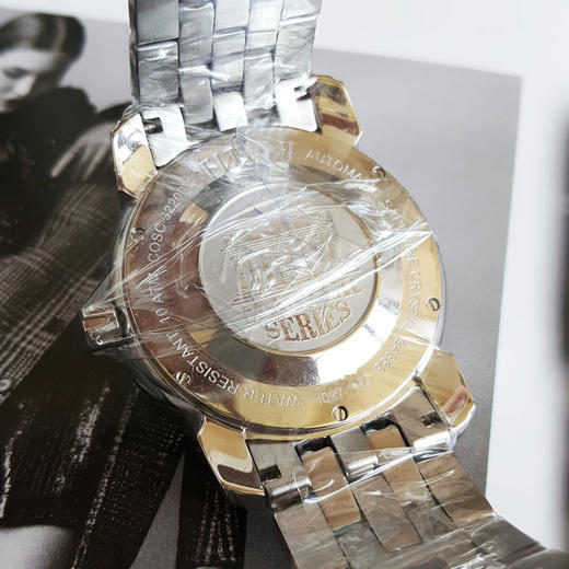 【全新】TITONI 梅花94388 S-578天文台认证自动机械机芯日期显示、动力储备显示41MM（男款）Master Series 大师系列精钢180426NJ63 商品图7