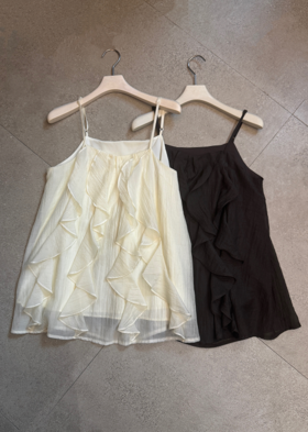 【门店同款】ENJOY夏季层叠荷叶吊带上衣 171644951