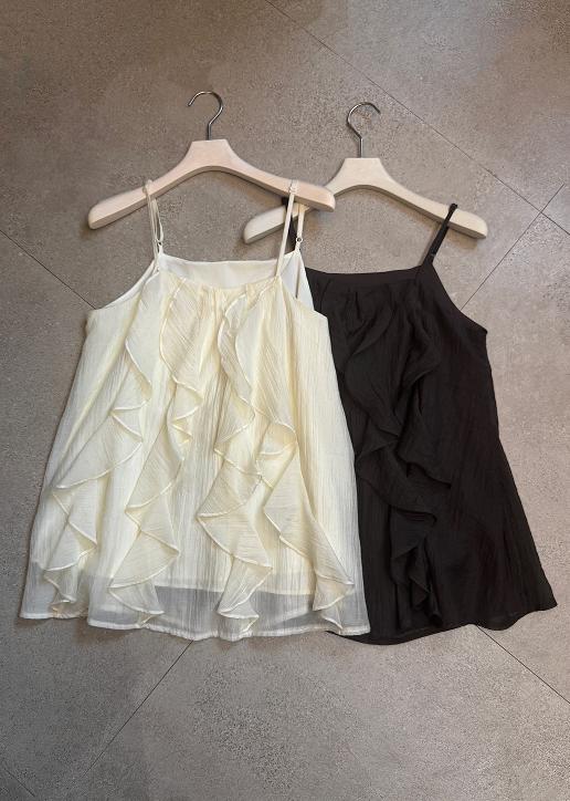 【门店同款】ENJOY夏季层叠荷叶吊带上衣 171644951 商品图0