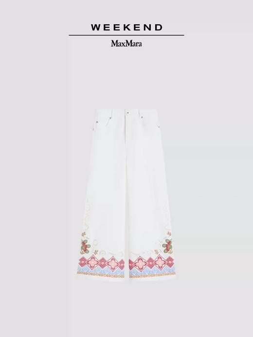 Weekend MaxMara 2026春夏新款女装宽松阔腿裤吊牌价4000元 商品图3