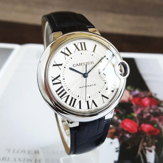 【95新】CARTIER卡地亚W69016Z4自动机械日期显示42MM（男款）蓝气球系列精钢150426NJ06 商品图2