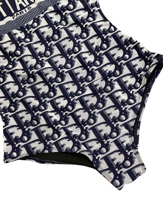 女款提花连体长䄂泳衣la010 商品图2