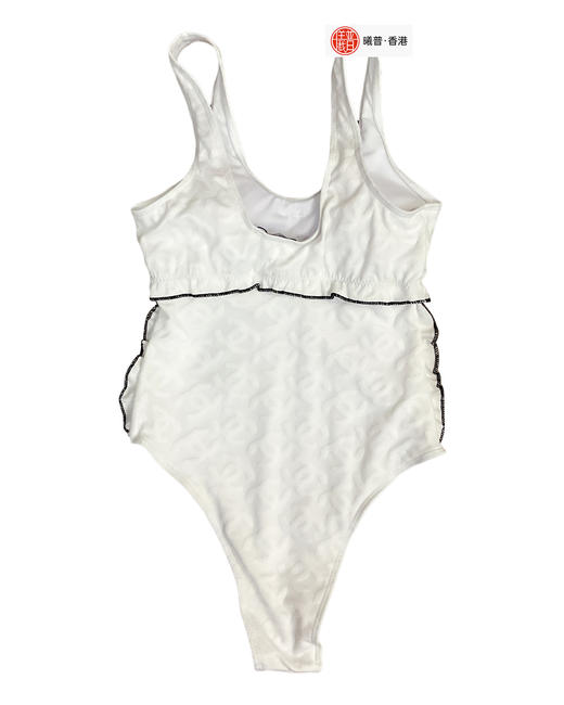 女款提花连体泳衣ba025 商品图1