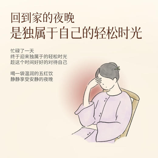 【五红饮草本植物饮】 气血系列 五红汤便捷直饮 以红养红 商品图1