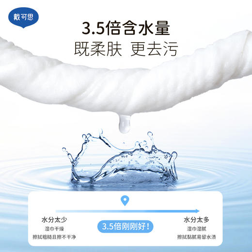 【湿巾秒杀推荐】戴可思粉色手口湿巾80抽 商品图3