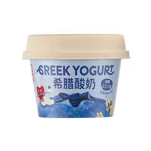乐纯90g蓝莓接骨木花味希腊酸奶 商品图0