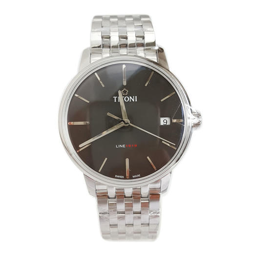 【全新】TITONI 梅花83919 S-576自动机械机芯日期显示40MM（男款）Line 1919系列精钢180426NJ47 商品图0