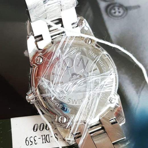 【全新】TITONI 梅花TQ 42922 S-DH-359石英机芯25.5MM（女款）Mademoiselle优雅伊人系列精钢；镶嵌水钻170426NJ97 商品图7