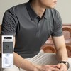 【专柜款】皮尔卡丹桑蚕冰丝POLO衫 夏季新款商务休闲翻领polo衫 商品缩略图9