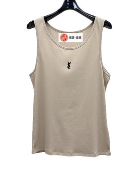 女款logo刺绣背心zh024
