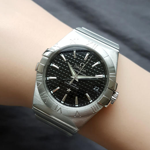 【95新】OMEGA欧米茄123.10.35.20.01.002自动机械日期显示35MM（男款）星座系列精钢200426NJS23 商品图7