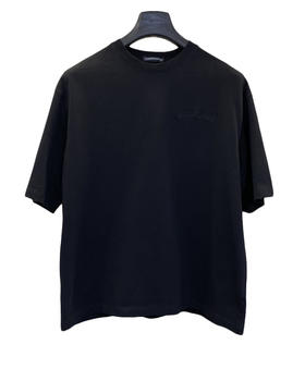 中性款logo刺绣短袖T恤he009