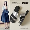 ZHR则则平底金属饰扣拖鞋2026新款时尚百搭沙滩拖鞋气质女鞋简约 商品缩略图1