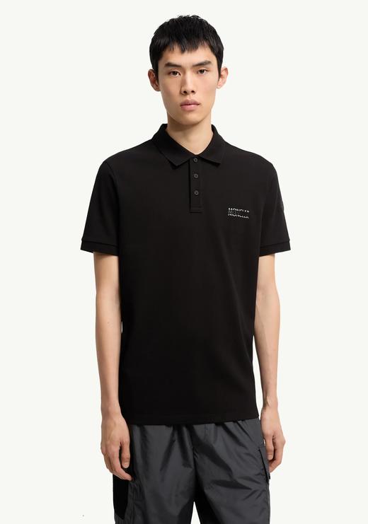 男款切割logo印花短袖polo衫he018 商品图3