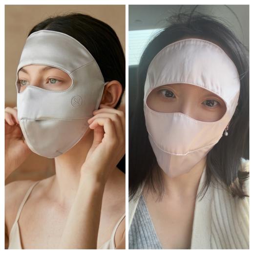 【夏季防晒必备】SANGLUO桑罗防晒面罩口罩亲肤透气防紫外线女夏季薄款遮阳神器06423917 商品图3