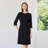IWY/夏季短袖黑色西装连衣裙女正式场合职业装售楼部接待工作服Q1517 商品缩略图1