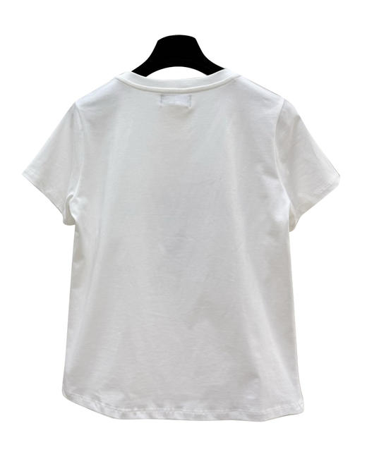 女款刺绣短袖T恤ba025 商品图1