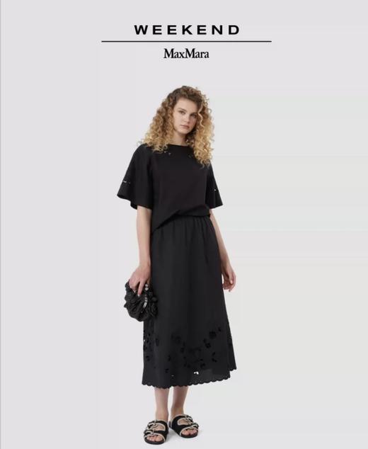 Weekend MaxMara 2026春夏新款女装棉质宽松半身裙5101086206吊牌价4500元 商品图0