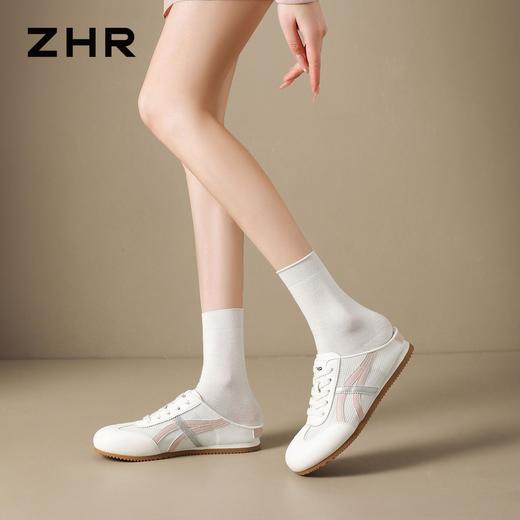 【猪皮垫】ZHR则则懒人一脚蹬包头拖2026夏季新款简约透气勃肯鞋 商品图8